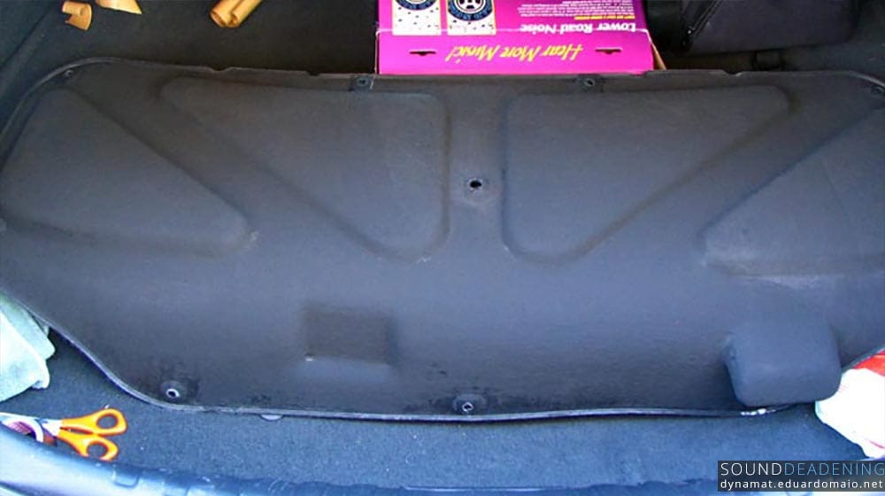 Brax eXvibration dry in the boot lid cover