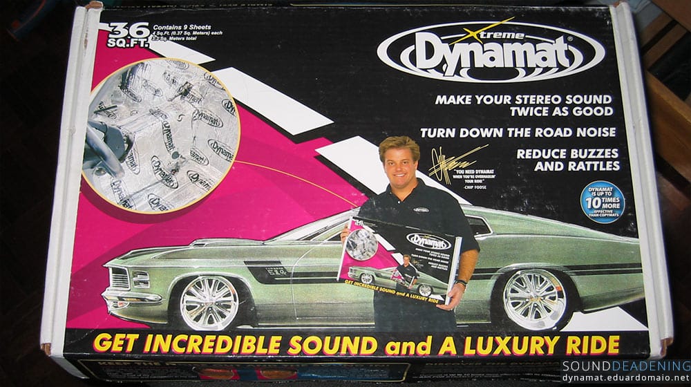 Dynamat Extreme bulk pack with Chip Foose