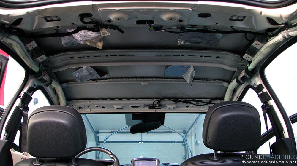 Roof without the headliner